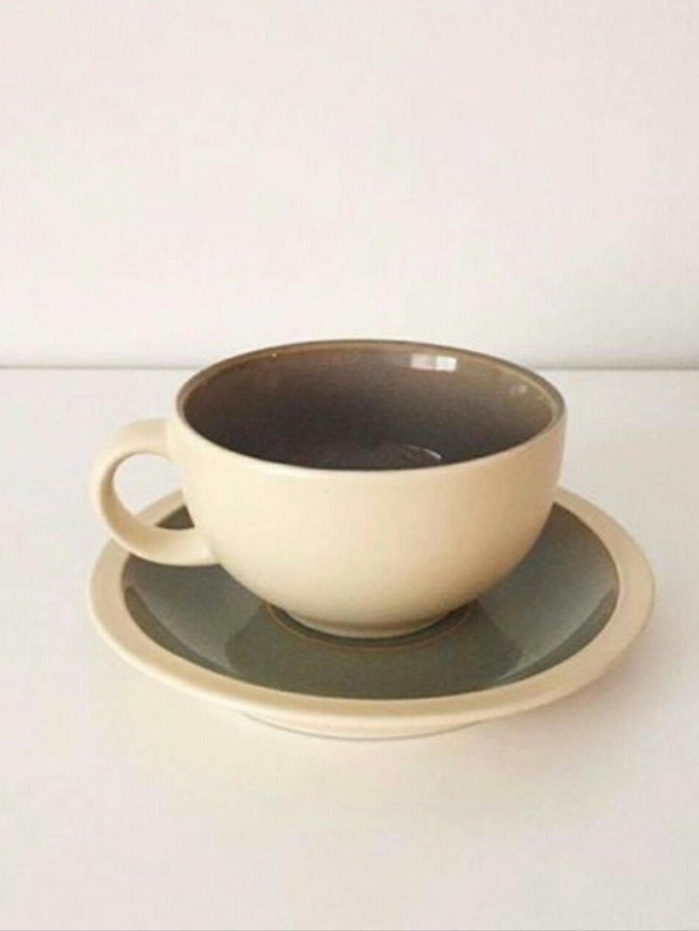 Ceramic Tea Cup and Saucer Set - kitchen tableware
